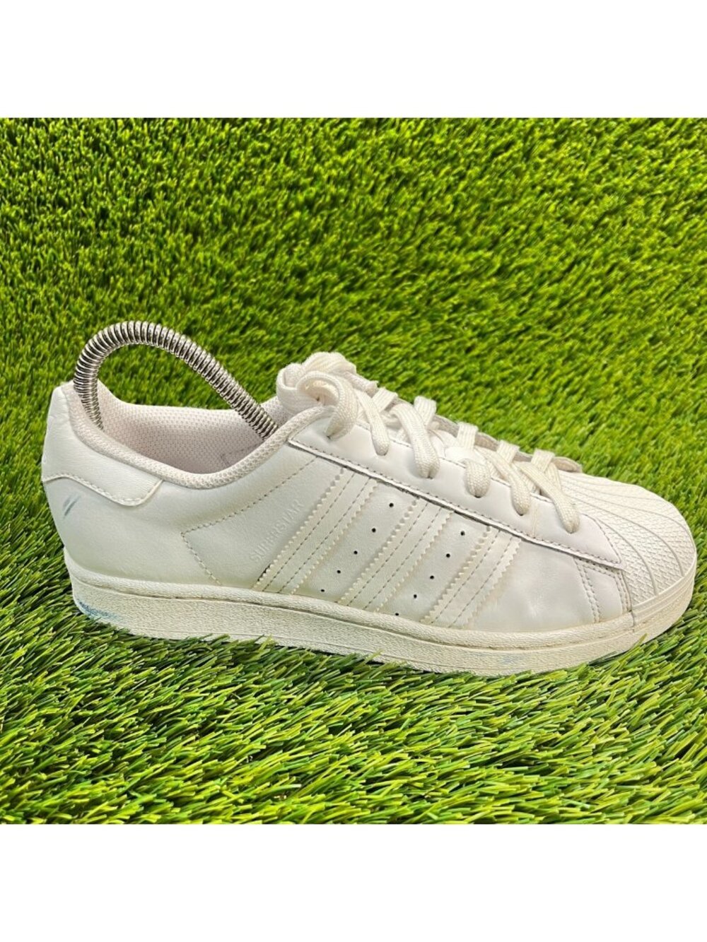 Adidas Originals Superstar Kids Boys Size 6.5Y White Running Shoes Sneakers